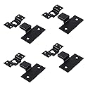 Bluecell Universal Metallic Wall Mount Iron Hook Hanger Plate Connector for Surround Sound Box Audio Speaker