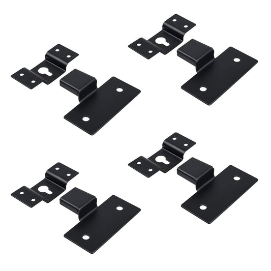 Bluecell Universal Metallic Wall Mount Iron Hook Hanger Plate Connector for Surround Sound Box Audio Speaker