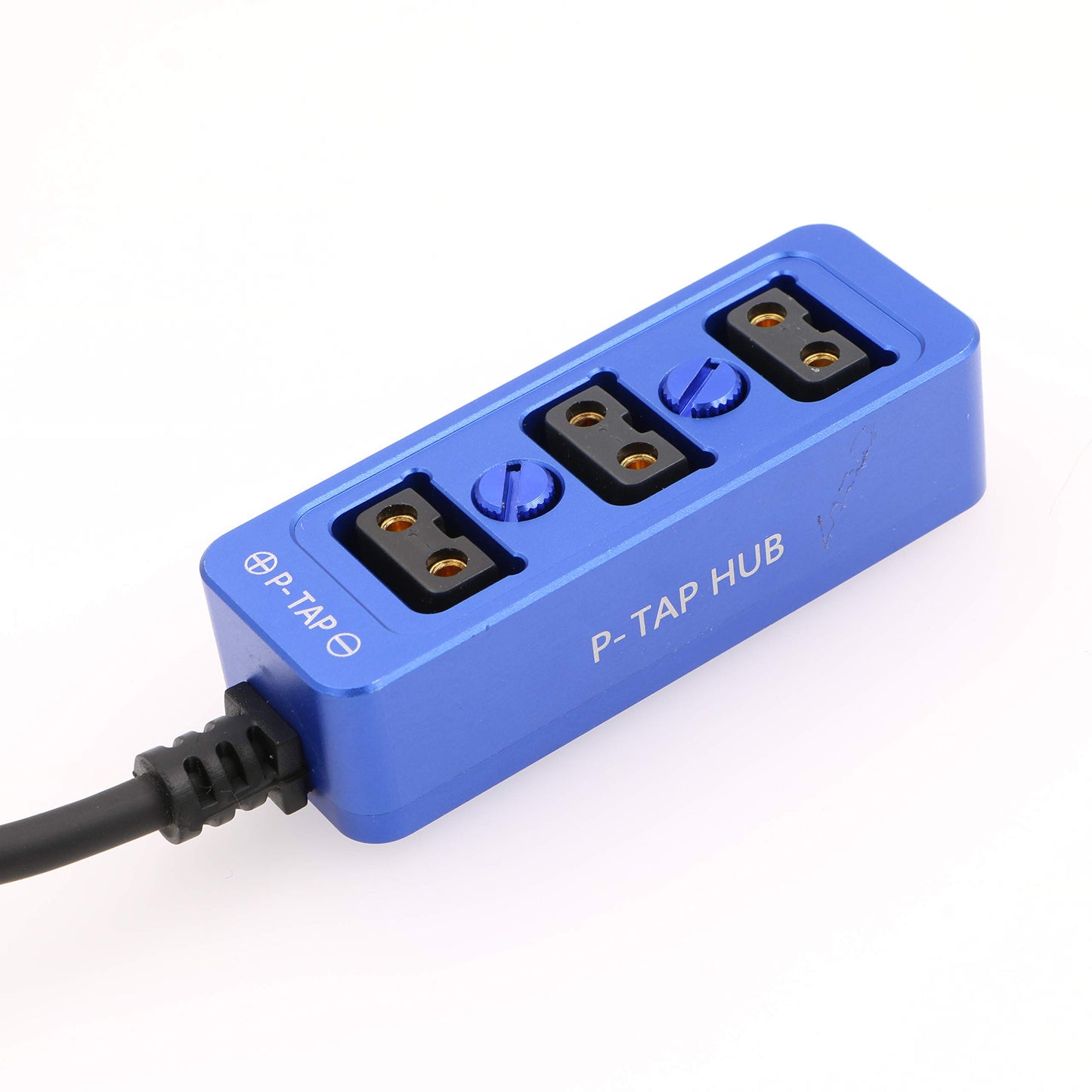 Gbrand AConnect D-tap Splitter P-Tap HUB Cable D Tap to 3Ports Dtap P-tap Splitter Cable for Photography Power for ARRI RED Z CAM Cameras TILTA