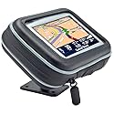 Arkon GPS Adhesive Motorcycle Mount with Water Resistant Holder for 4.3 inch Screen Size GPS