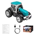 WSTER WS-560 Modern Tractor Bluetooth Replica Speaker - Portable Wireless Speaker with HD Sound, TWS, LED Party Light, USB/TF, FM, Built-in