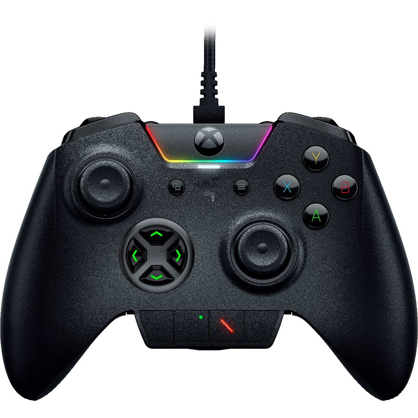 Razer Wolverine Ultimate Wired Gaming Controller (Black) - Two Pack Bundle with 6Ave Cleaning Kit - For PC, Xbox One, and Xbox Series X