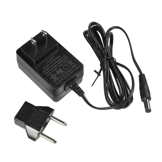 HQRP AC Adapter for My Weigh 3001P i300 KD7000 7001DX U2 Kitchen and Craft Digital Scale, Power Supply Cord [UL Listed] Plus HQRP Euro Plug Adapter