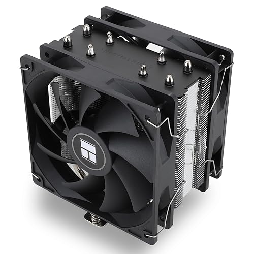 Thermalright Assassin X 120R SE PLUS CPU Cooler, 4×6mm Heat Pipes,120mm PWM Quiet Fans CPU Air Cooler with S-FDB Bearing, AGHP Technology,for AMD AM4