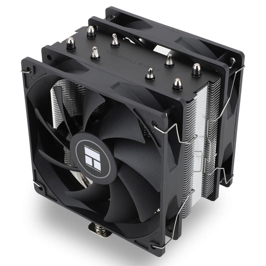 Thermalright Assassin X 120R SE PLUS CPU Cooler, 4×6mm Heat Pipes,120mm PWM Quiet Fans CPU Air Cooler with S-FDB Bearing, AGHP Technology,for AMD AM4