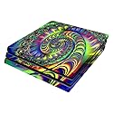 MightySkins Skin Compatible with Sony PS4 Pro Console - Acid | Protective, Durable, and Unique Vinyl Decal wrap Cover | Easy to Apply, Remove,