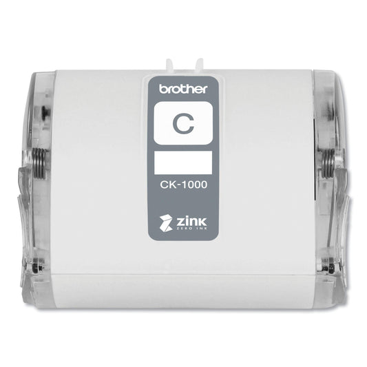 Brother Genuine CK-1000~2 (1.97”) 50 mm Wide x 6.5 ft. (2 m) Cleaning Roll for Brother VC-500W Label and Photo Printers