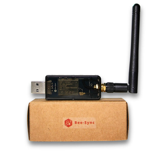 Bee-Sync, Zigbee 3.0 USB Dongle Plus Gateway, Universal Zigbee USB Gateway with Antenna for Home Assistant, Smart Home, Open HAB etc, Wireless Zigbee