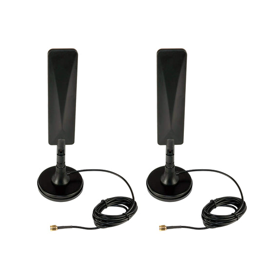 Proxicast 4G/LTE Universal Wide Band 5 dBi Omni-Directional Paddle Antenna + SMA Magnetic Base for Cisco, Cradlepoint, Digi, MoFi, Pepwave, Sierra