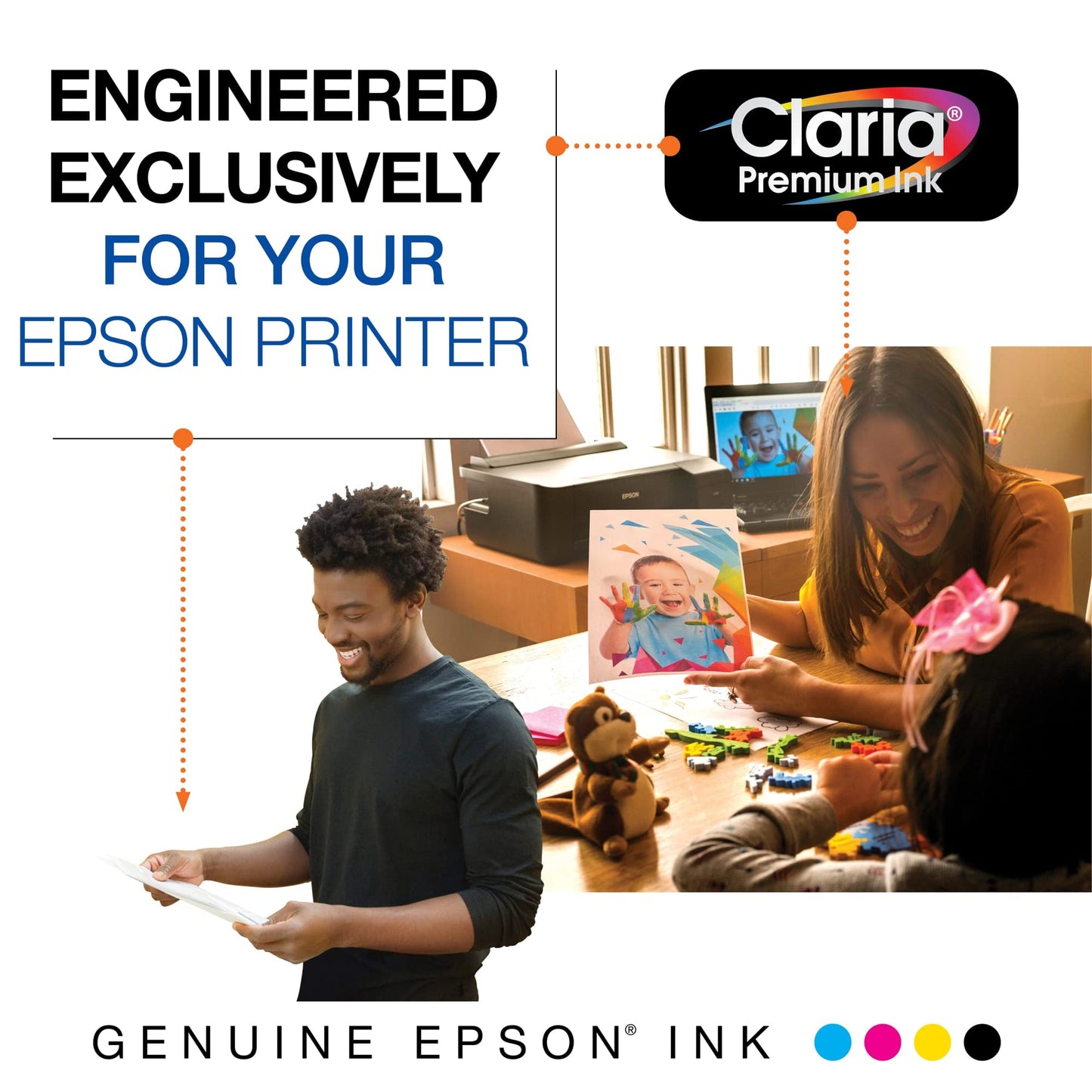 Epson T078220 Artisan 50 Stylus Photo R260 280 380 RX580 595 680 Ink Cartridge (Cyan) in Retail Packaging