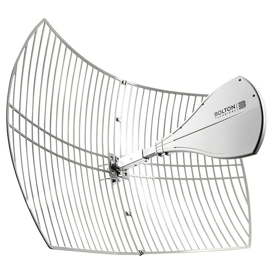 Bolton Technical Long Ranger Antenna (BT974822) | Parabolic - Over 20 Miles Range | All Cell Bands: 5G, 4G, LTE | WiFi 2.4/5 GHz WiFi 6 | High Gain