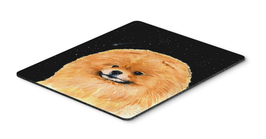Caroline's Treasures SS8481MP Starry Night Pomeranian Mouse Pad, Hot Pad or Trivet for Home Office Gaming Working Computers Laptop Mouse Mat,Washable