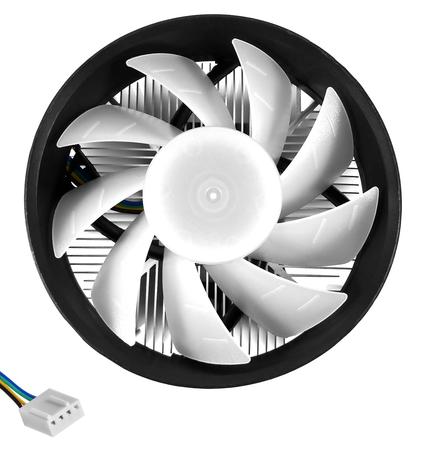 TRONWIRE TW-25 95W RGB LED CPU Cooler Aluminum Heatsink 4-Pin PWM 92mm Fan Pre-Applied Thermal Paste for AMD Socket AM5 AM4 Desktop PC Computer