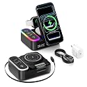 65W 8-in-1 Charging Station, 15W Magnetic Wireless Charger with Retractable Cable, 30W USB C Fast Charging Stand for iPad, Multiple Devices for iPhone