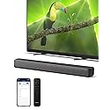 Philips B5109 2.0 Channel Bluetooth Soundbar - HDMI ARC, Dolby Digital Plus, DTS Virtual:X, Roku TV Ready, 120W Max Power, Dark Grey