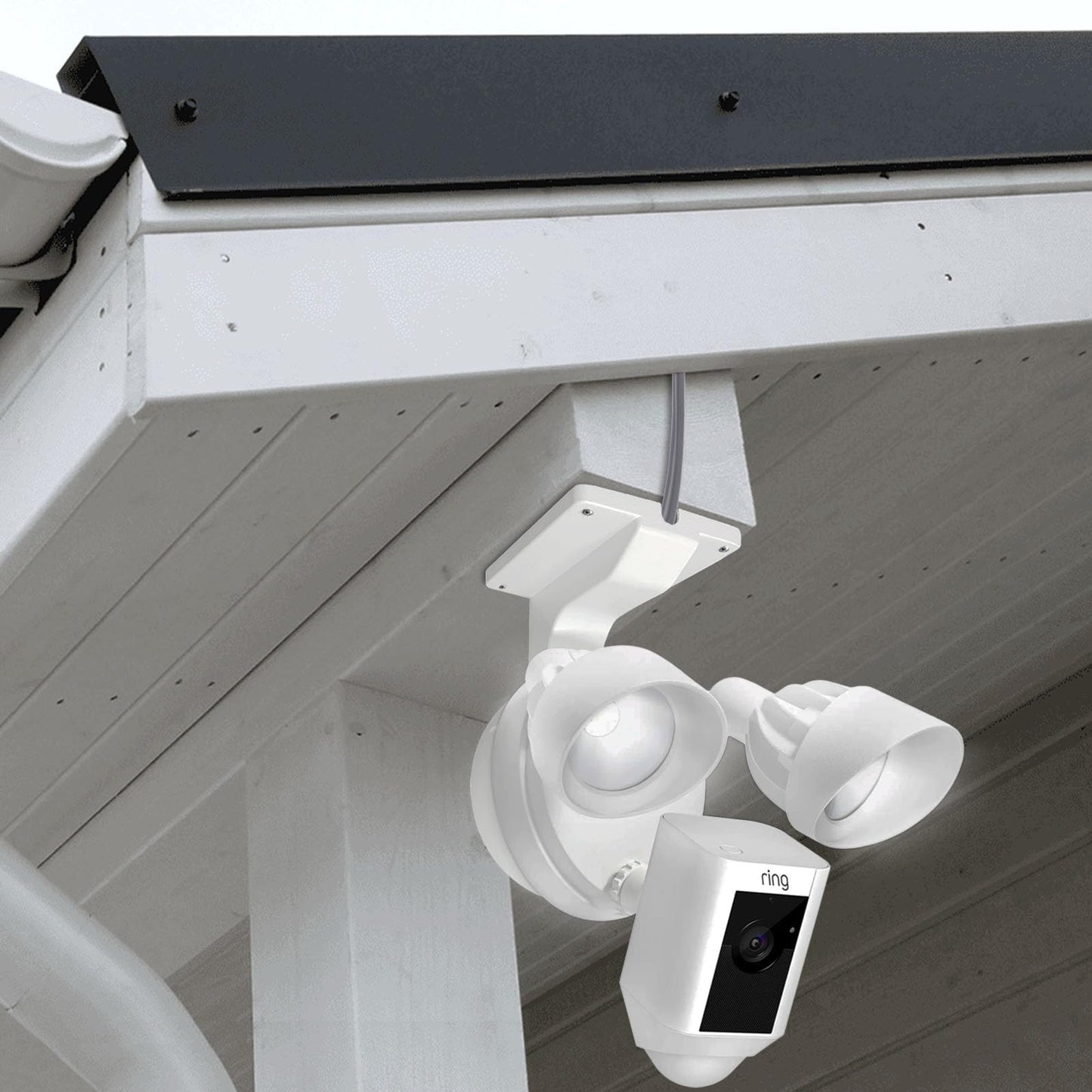 WiTi 4.7 inches Wall Mount Bracket for Dome Security Camera,Deep Base Junction Box Cable Management Mounting Case, CCTV IP Surveillance Cameras Holder