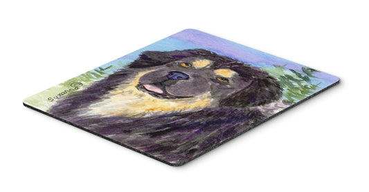 Caroline's Treasures SS8930MP Tibetan Mastiff Mouse Pad, Hot Pad or Trivet for Home Office Gaming Working Computers Laptop Mouse Mat,Washable Large