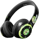 iJoy Rick and Morty Portal Bluetooth Headphones with Built-in Mic | Officially Licensed Wireless Over-Ear Headphones, Foldable Headset | Rick