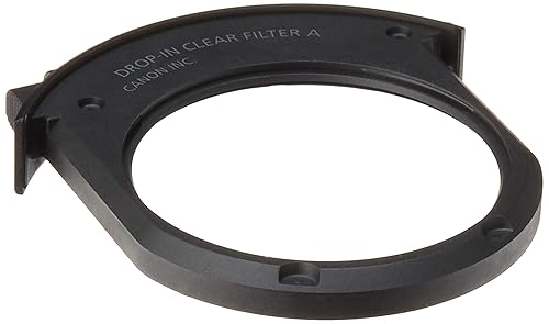 Canon Cameras US NEWDrop-in Clear Filter A, Black, full-size (3444C001)