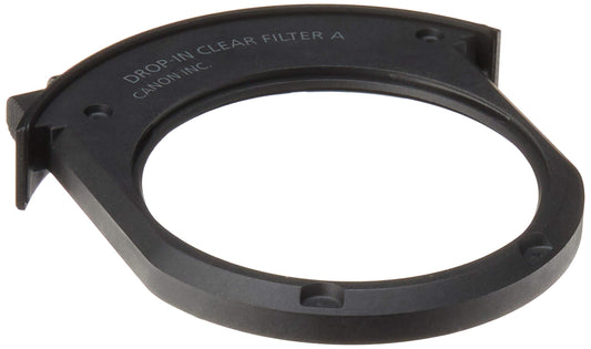 Canon Cameras US NEWDrop-in Clear Filter A, Black, full-size (3444C001)