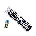 HQRP Remote Control Works with Samsung LN32D403E4D LN32D405E3D LN32D405E5D LN37A330J1D LN37A450C1D LN37A450C1DXZ LCD LED HD Smart TV