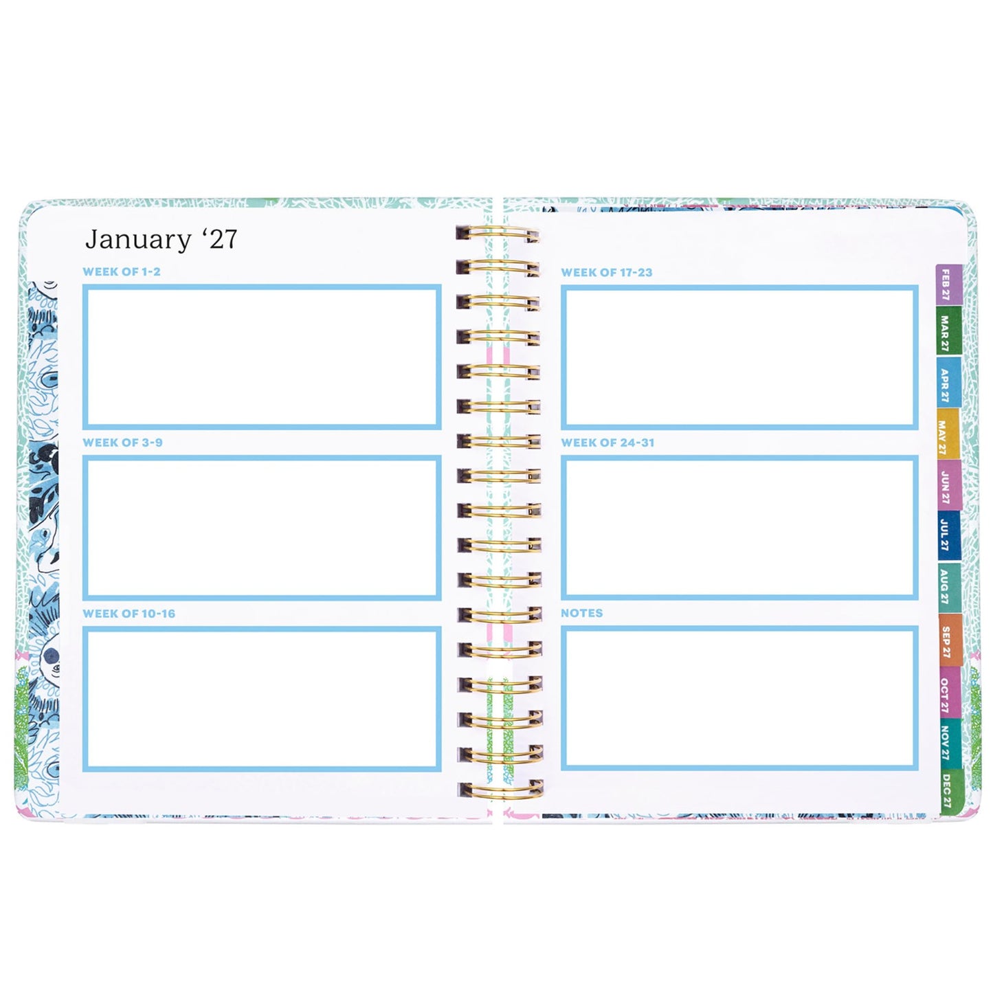 Lilly Pulitzer 17-Month Large 2026-2027 Planner, Fantastical for Home