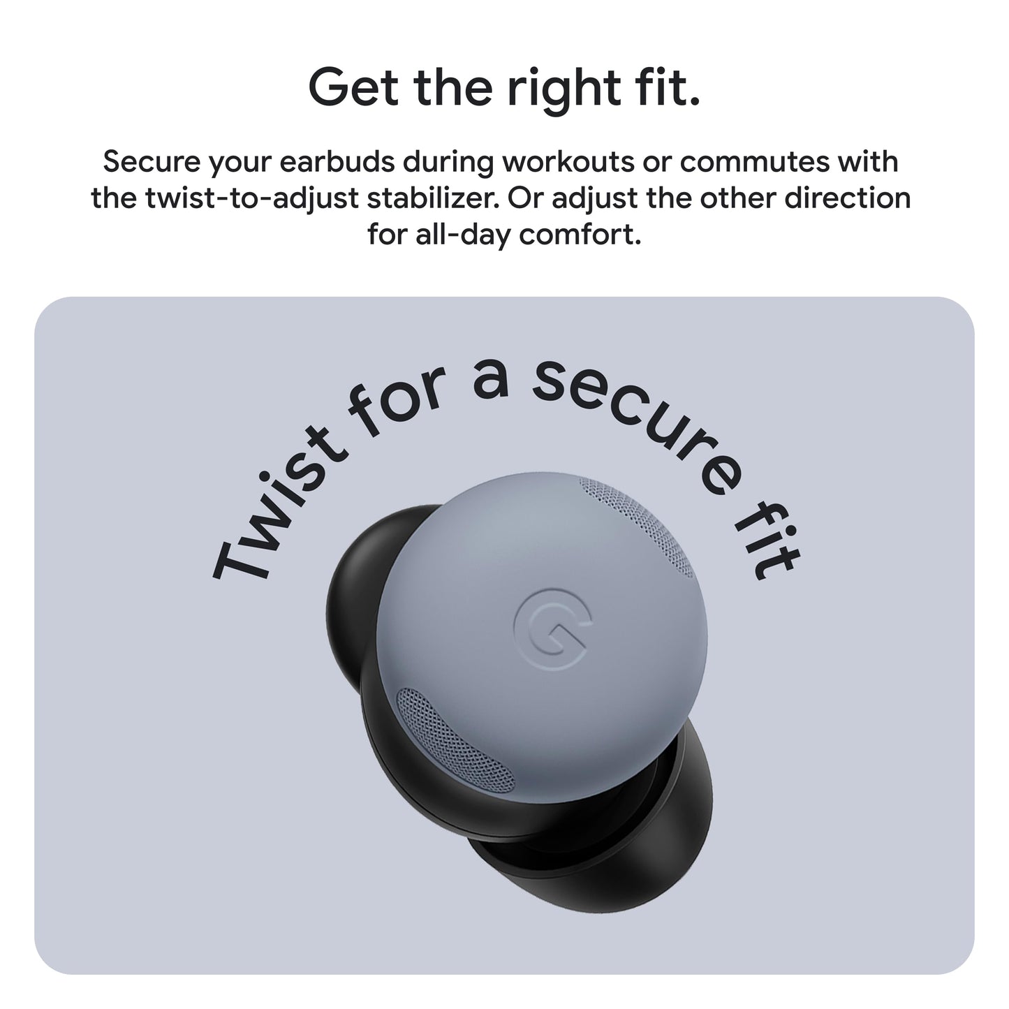Google Pixel Buds Pro 2 - Wireless Bluetooth Earbuds - Moonstone