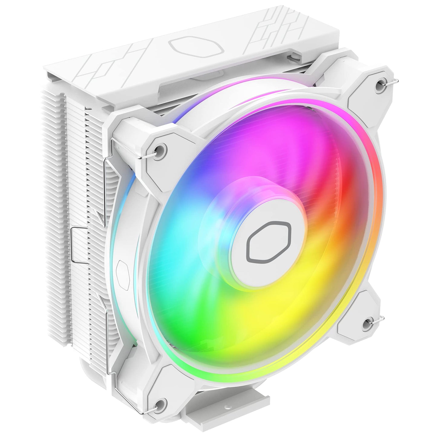 Cooler Master Hyper 212 Halo ARGB CPU Air Cooler - 120mm High Performance PWM Fan, 4 Copper Heat Pipes, Sleek Design Top Cover, Low Noise & Easy