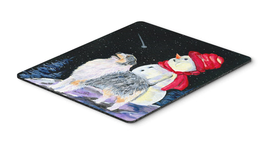 Caroline's Treasures SS8574MP Australian Shepherd Mouse Pad, Hot Pad or Trivet for Home Office Gaming Working Computers Laptop Mouse Mat,Washable