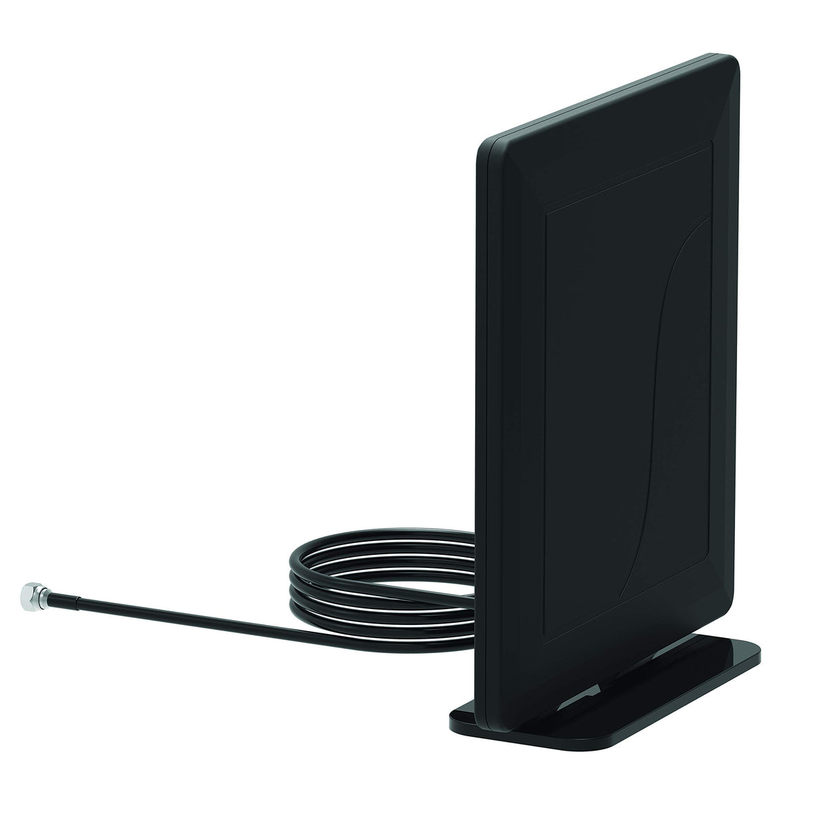 Supersonic SC-611 HDTV Digital Indoor Antenna, Supports HDTV 1080p, 720p Broadcast, Free Digital and Analog TV Broadcast Signals, Powerful 5dBi Gain 3.28ft.TV Cable