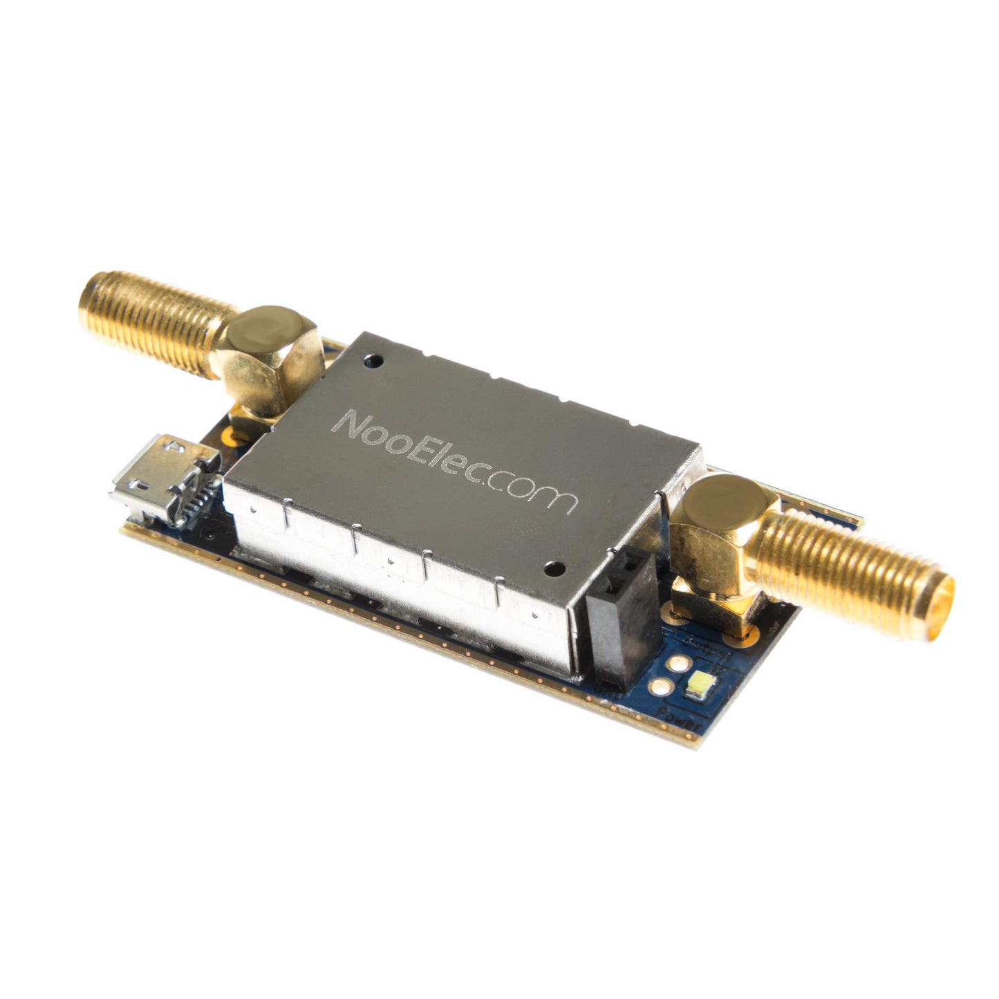 Nooelec SAWbird GOES Barebones - Premium Dual Ultra-Low Noise Amplifier (LNA) & Saw Filter Module for NOAA (GOES/LRIT/HRIT/HRPT) Applications. 1688MHz