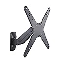 Homevision Technology LCD5447BLK Full Motion Wall Mount for 23" to 55" Flat Panel TV, Black