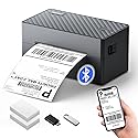 PEDOOLO Label Printer, 4x6 Shipping Label Thermal Printer for Packages, Bluetooth Conection and Compatible with Android. iPhone.Windows, Mac