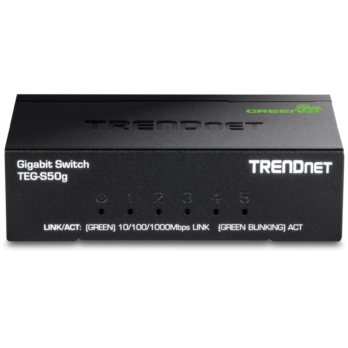 TRENDnet 5 Port Mini Gigabit Switch, TEG-S50g, Lifetime Protection