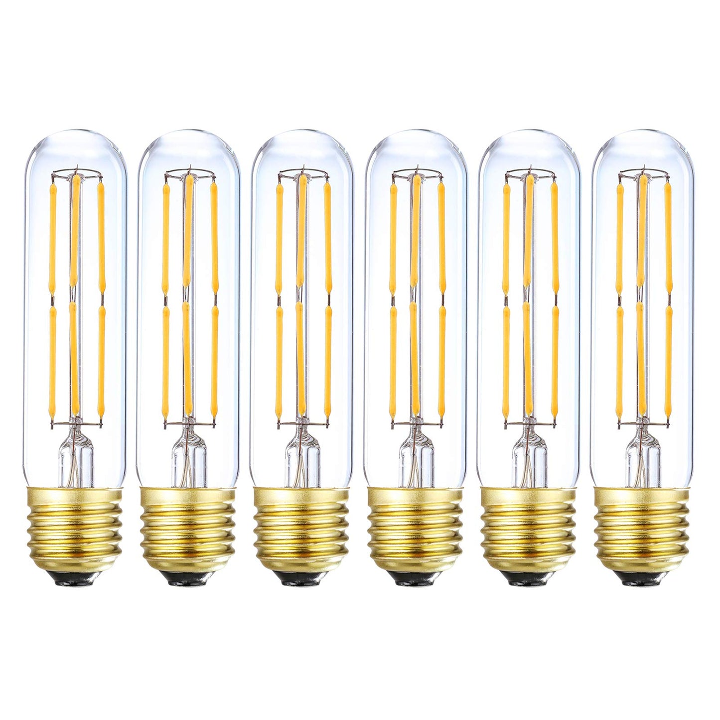LVYE Dimmable T10 Edison Led Tubular Bulb 3000K Soft White E26 Vintage Led