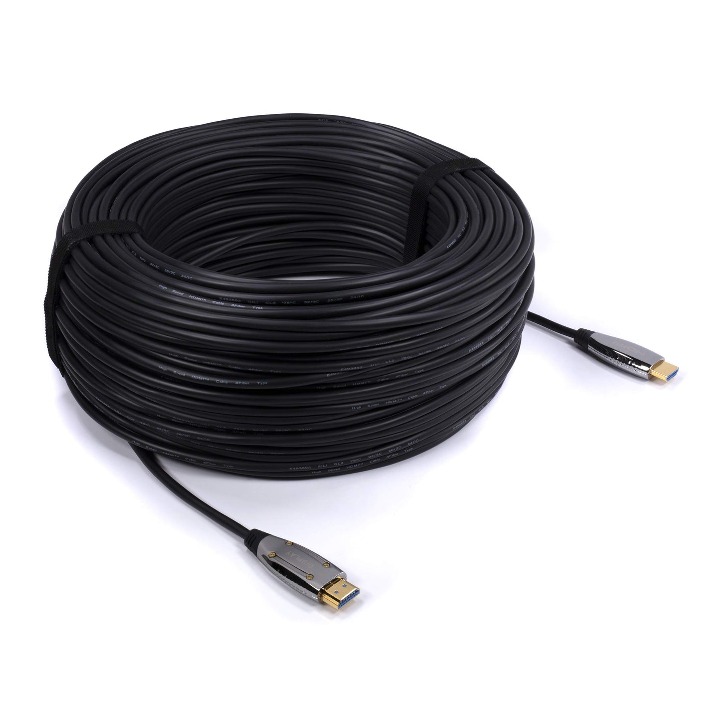 THE CIMPLE CO 150 Feet, 4K Fiber Optic HDMI Cable, Ultra High Speed Fiber Optic 18Gbps 4K @ 60Hz, 4:4:4 HDR, HDCP, ARC, 3D and More - Hybrid HDMI