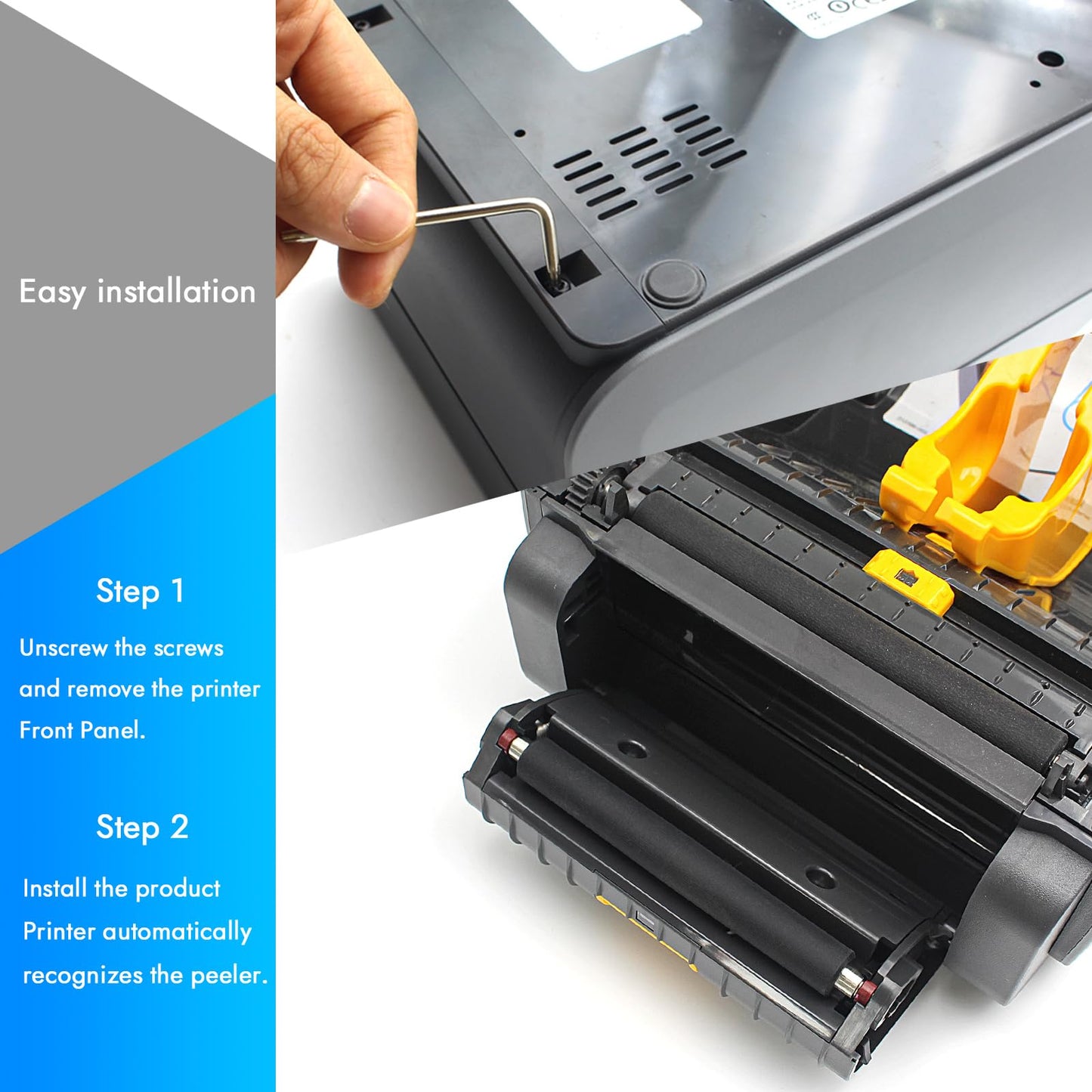 P1112640-031 Peeler Attachment Kit Upgrade Dispenser for Zebra ZD421 ZD421d and ZD621d Direct Thermal Desktop Printers 203dpi 300dpi