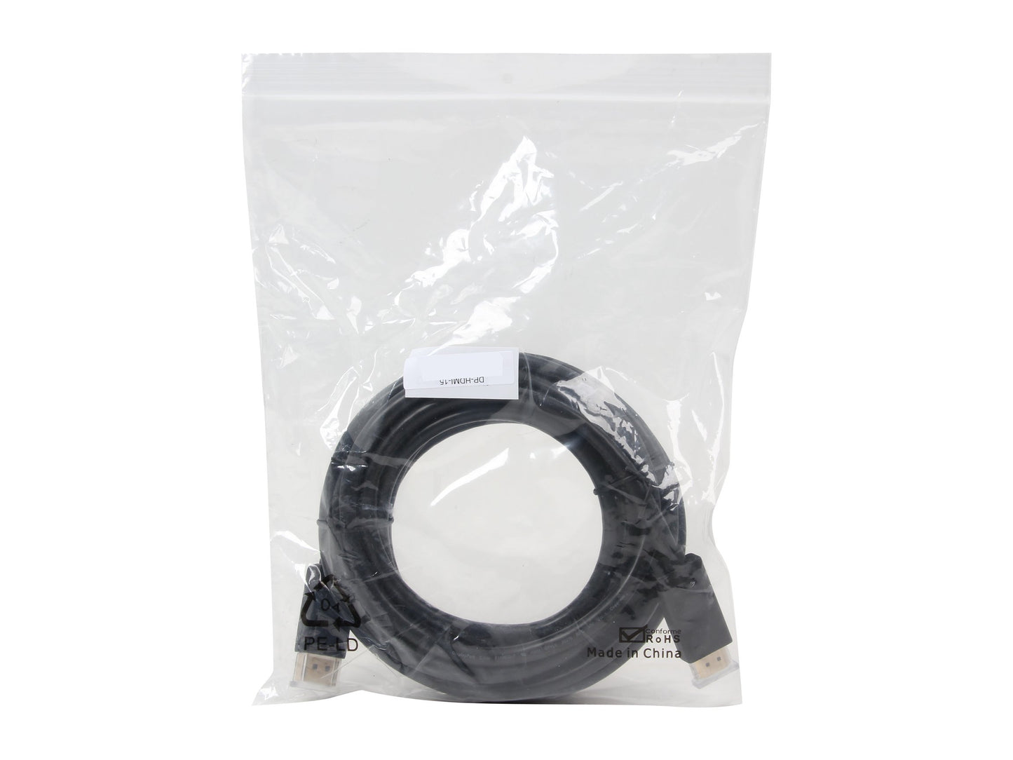 Nippon Labs DP-HDMI-15 15' DisplayPort Male to HDMI Male Cable
