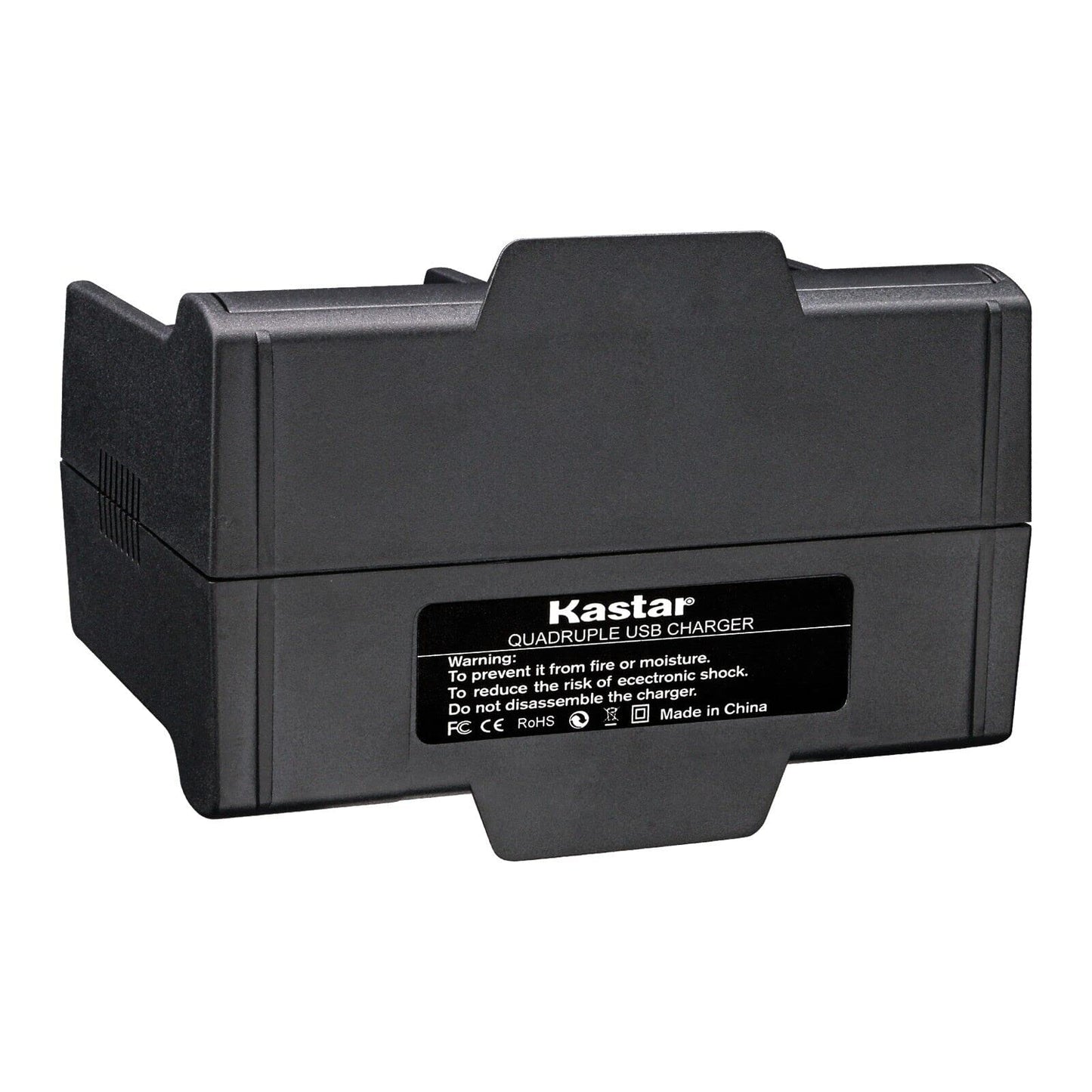 Kastar 2-Pack Battery and Quadruple Charger Compatible with Canon BP-820 BP820, BP-828 BP828 Battery, CG-800 CG800 Charger, Canon XA60, Canon XA65
