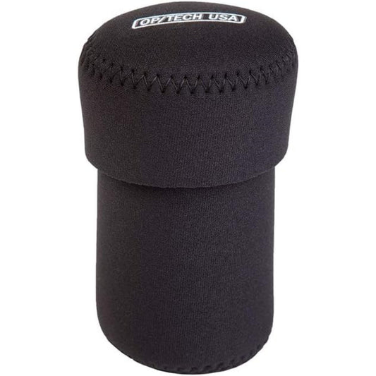OP/TECH USA Fold-Over Neoprene Lens Pouch - Camera Lens Case for safe Lens Cover storage, Great for Photography & outdoor shoot, Keeps your Lens