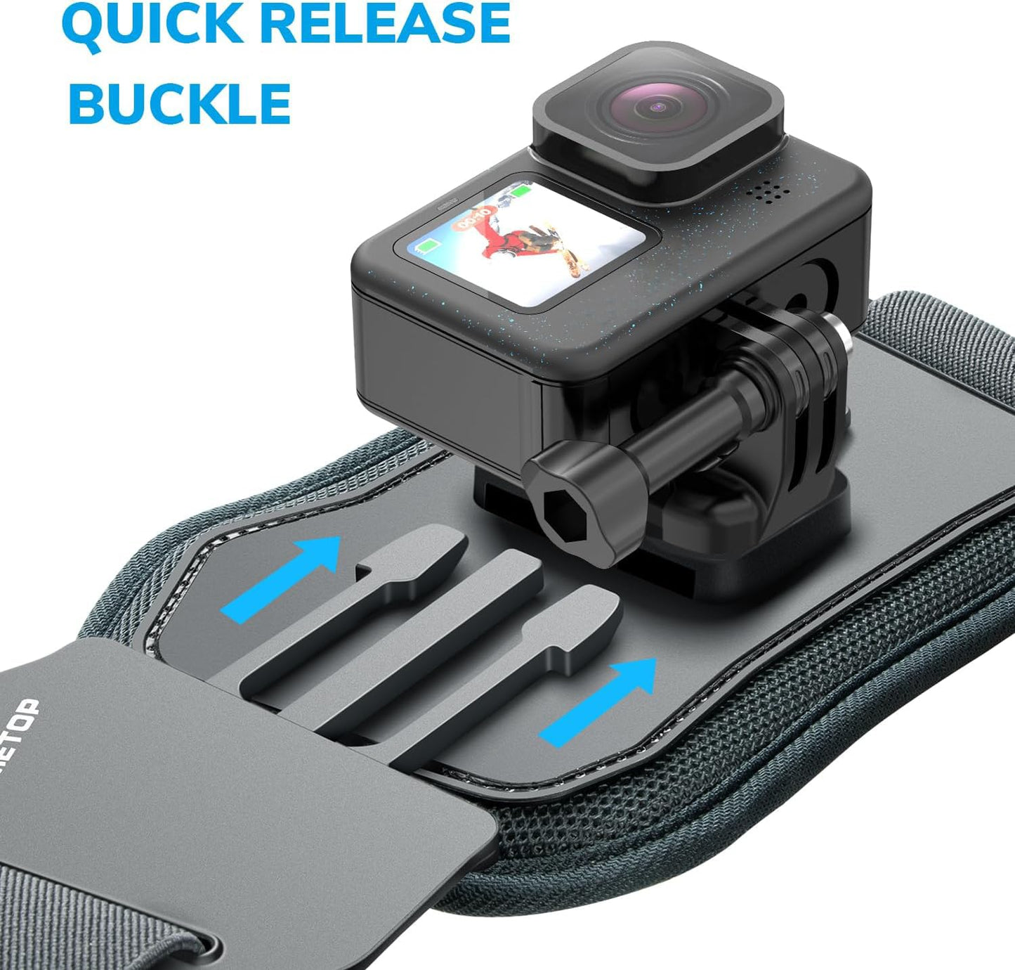 Sametop Phone Chest Mount Harness Holder Mobile Phone Strap Clip Compatible with iPhone Samsung GoPro 13/12/11/10/9/8 DJI Osmo and Most Cell Phones