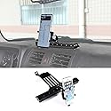 PIUGILH Car Instrument Panel Track Mobile Phone Holder Trim for Hummer H3 2005-2009 Central Control Air Vent Multifunctional Mobile Phone