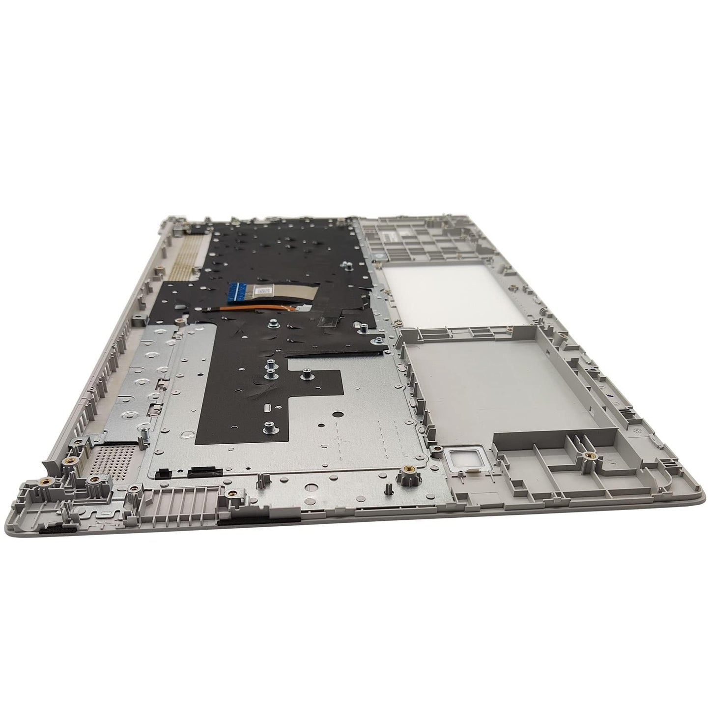 Replacement Upper Case Palmrest for HP 17.3 Inch Laptop 17-CN 17-CP 17T-CN 17Z-CP Laptop with Backlit Keyboard Assembly with Fingerprint Hole