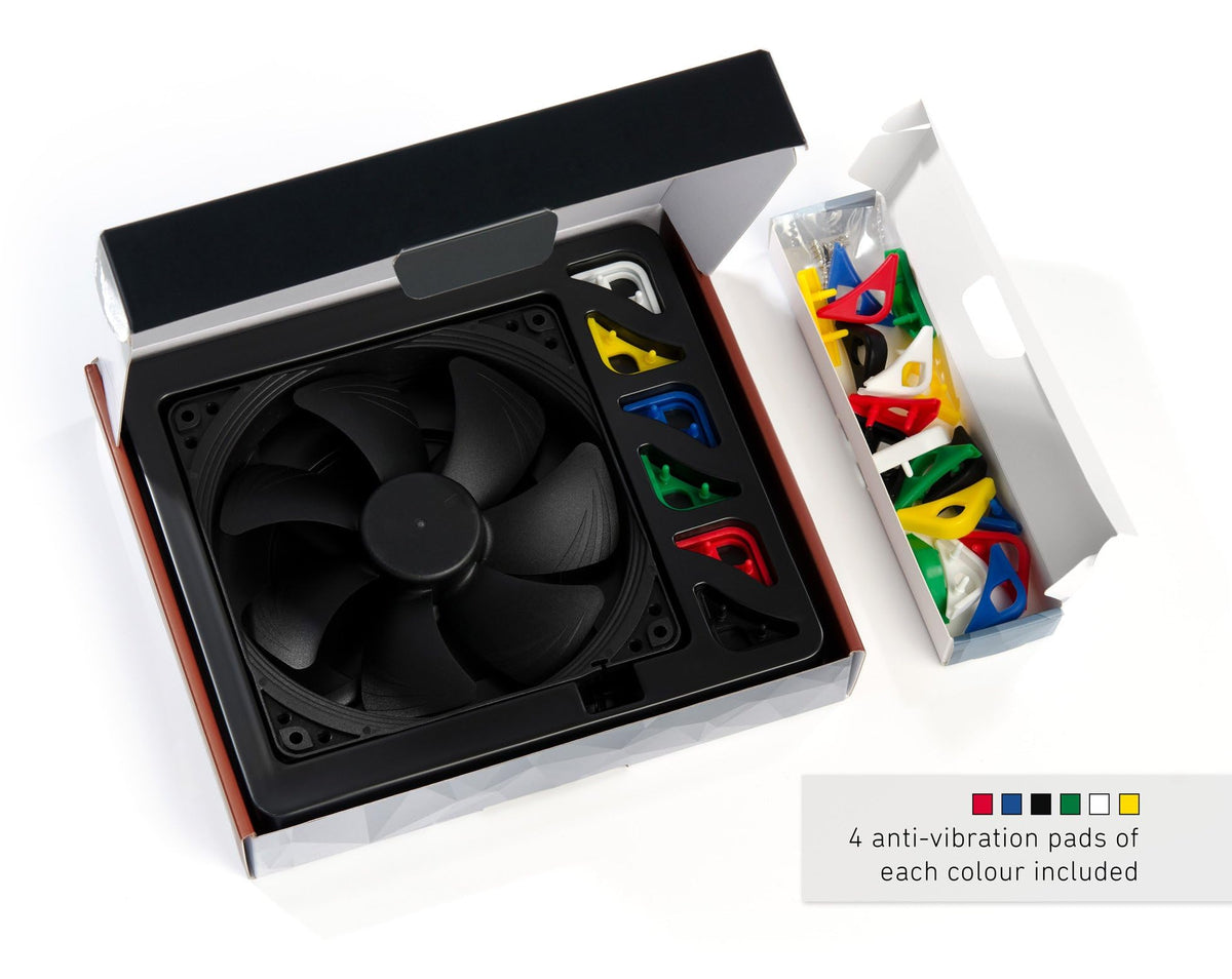 Noctua NF-A14 PWM chromax.Black.swap, High-Performance Quiet Fan 140mm