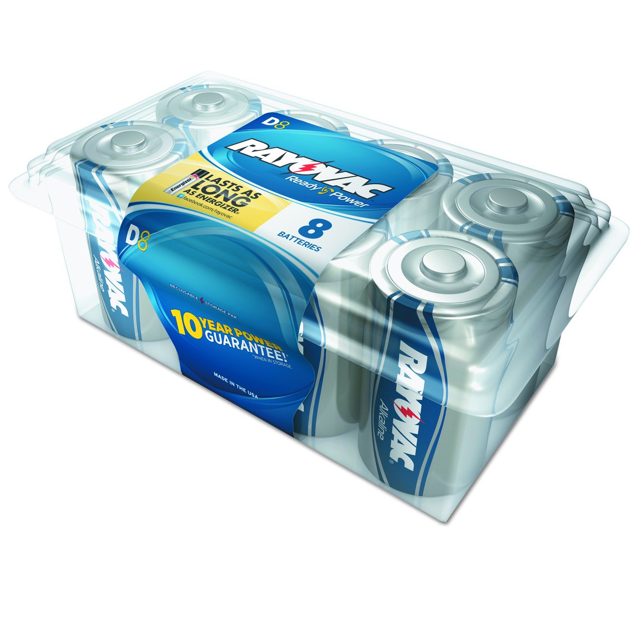 Rayovac Rayovac Alkaline Reclosable Pro Pack Batteries, C Size, 1.33 Pound