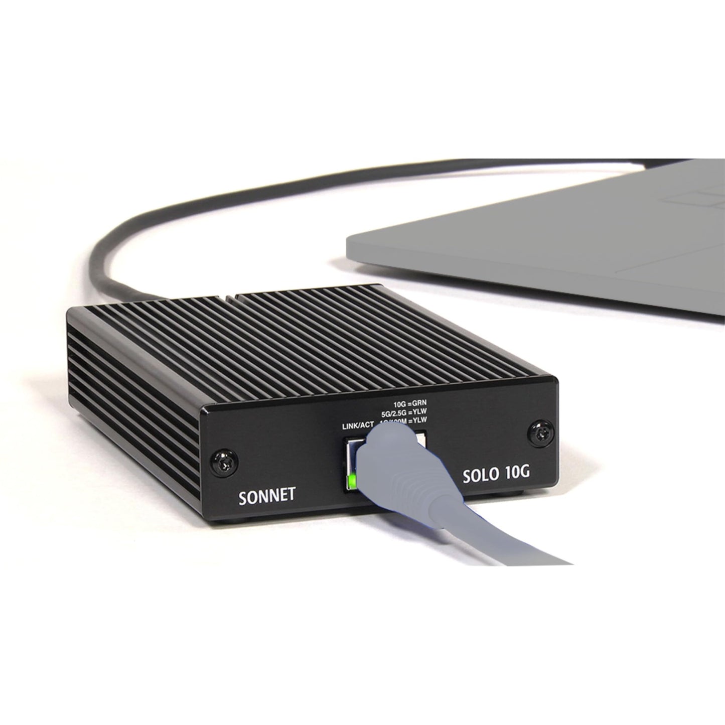 Sonnet Technologies Solo 10G Thunderbolt 3 to 10GBASE-T Ethernet Fanless Adapter (SOLO10G-TB3)