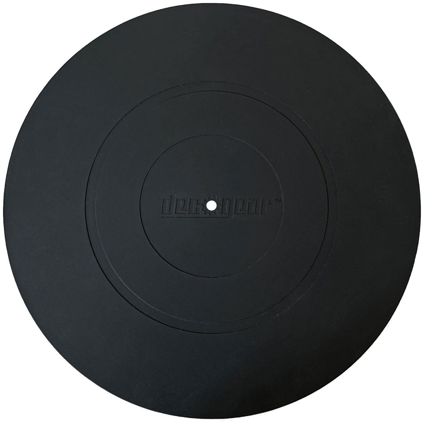 Deco Gear Audiophile 12-Inch Silicone Rubber Turntable Platter | Universal for All Vinyl LP Record Players - Anti-Static Slipmat | Improves Sound
