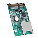 ASHATA Memory Adapters,22MB/s Fast SD/SDHC/SDXC/MMC Memory to 2.5in 7+15P SATA Converter Adapter Suitable for DOS,Windows 98SE,Me, 2000,XP