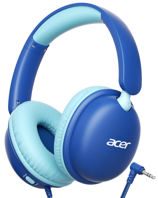 Acer OHW355 Kids Headphones with Cord for School,Over Ear Wired Headphones