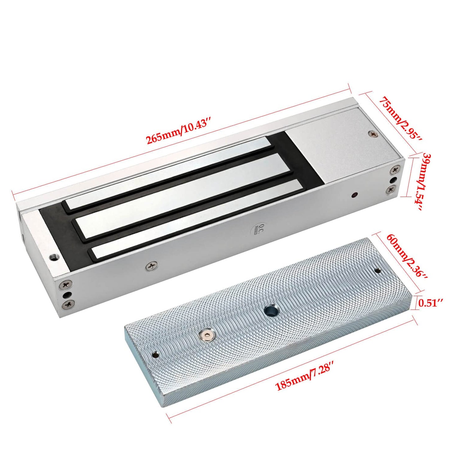 Door Access Control System Kit - Fingerprint, RFID Card, and Password Entry, 1200LB Magnetic Lock, Infrared Wireless Switch, Waterproof Door Access